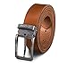 STILORD Ceinture Cuir Femme Homme Vintage Taille Universelle à Raccourcir Cuir de Buffle, Couleur:veneto - marron | Fibbia antica - argentata I, taille:Universal 80-130 cm