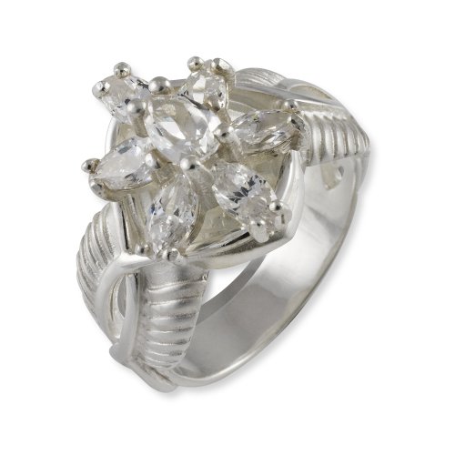 Seigneur des Anneaux - 3006 - 064 - Bague Mixte - Argent 925/1000 - 5.38 Gr - Oxyde de zirconium - T 64.5