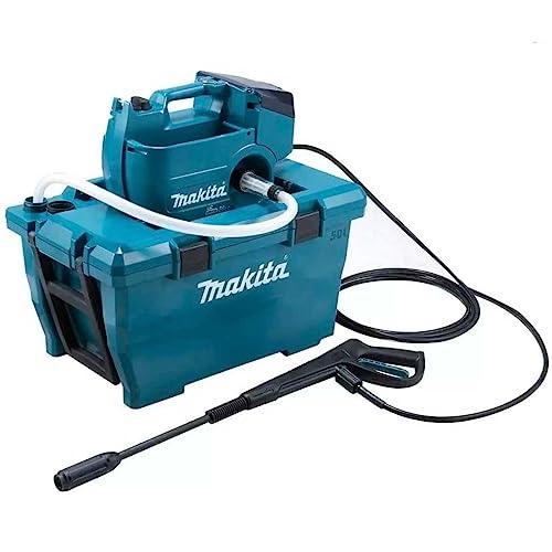 Makita DHW080ZK accu-hogedrukreiniger 2x18V (zonder accu, zonder oplader) incl. water- en transportbox