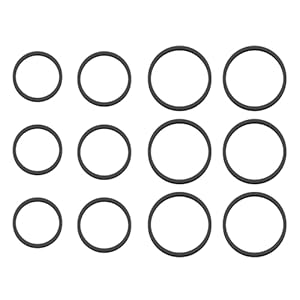 Thewasc Gummiriemen Antriebsriemen gemischt, 50 Stück