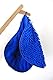 pet wiz Mikrofaser-Handtuch für Nudeln/Chenille, super saugfähig, schnell trocknend, leicht, mit praktischen Handschuhfächern, 82 cm x 32 cm, Königsblau