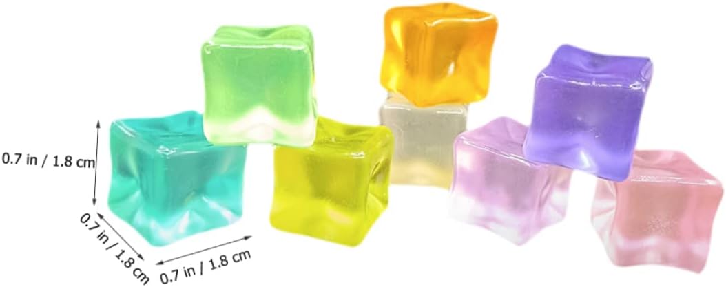 VOSAREA 150pcs Fake Irregular Acrylic Ice for Photography Props Party Decorations and Vase Fillers for Weddings and Indoor Displays