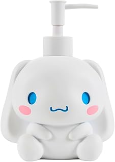 Cinnamoroll Soap/Lotion/Hand Sanitizer Resin Pump Dispenser, 12 Ounces, (Officially Licensed Product) by Franco Collecti...