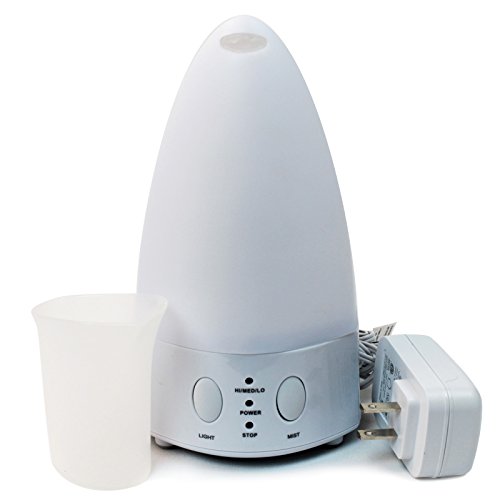 Difusor ultrasonico aromático eléctrico LED 5 fl oz