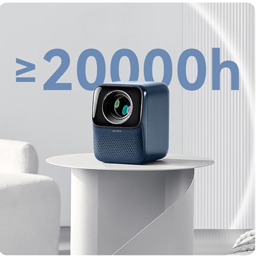 Projetor 4K HDKR10 1080p 12000 Lumens Compatível Completo De Android/IOS, Smart Projetores Retroproj