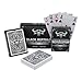 Black Buffalo Playing Cards &ndash; Wasserfeste Pokerkarten von Plastik &ndash; 4 Echzeichen mit Jumbo Index &ndash; Doppelpack