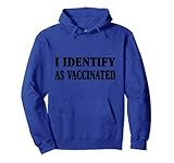 Photo Gallery sono vaccinato maglietta mi identifico come vaccinato felpa con cappuccio Photo Gallery sono vaccinato maglietta mi identifico come vaccinato felpa con cappuccio
