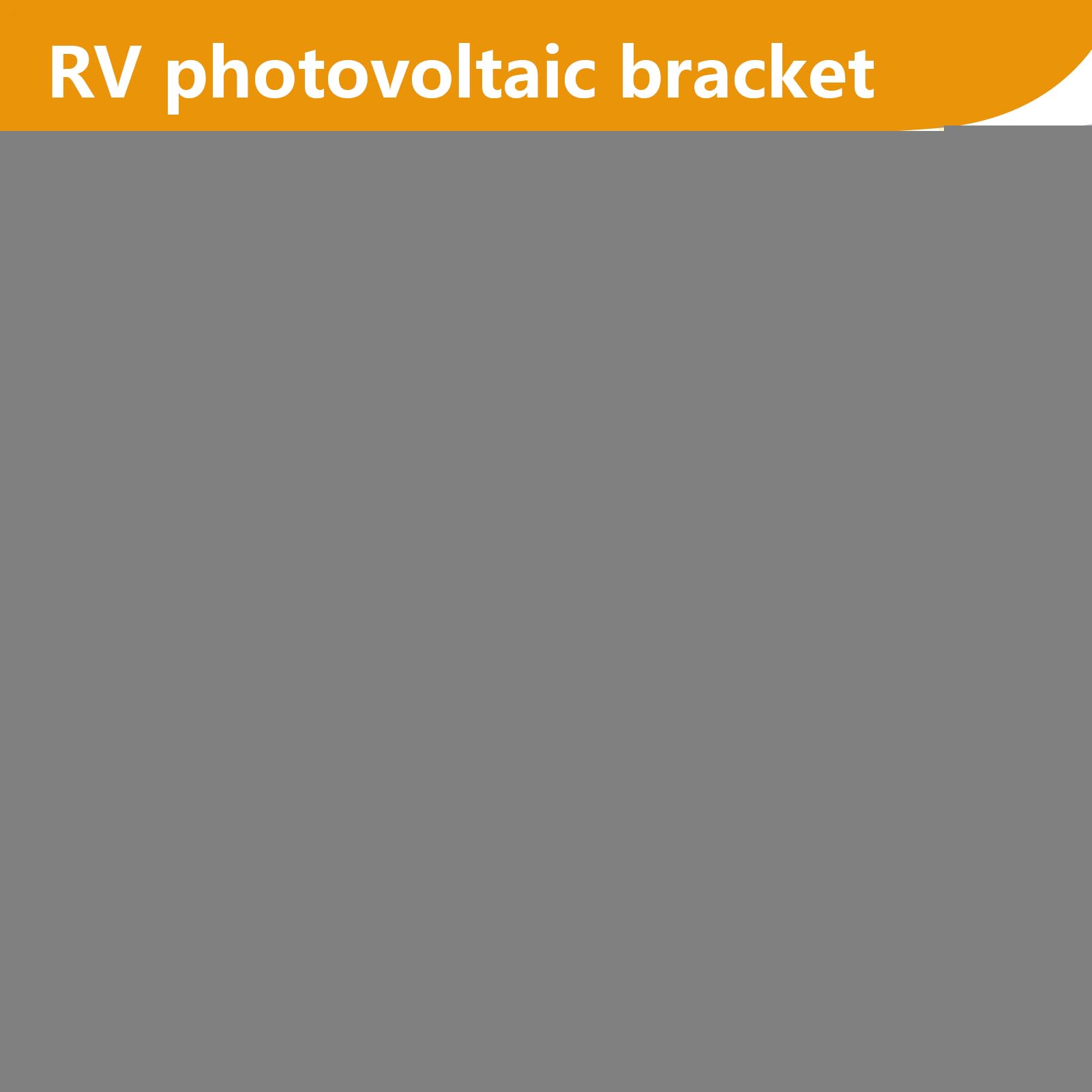Montaje Para Paneles Solares En Techo 4 Unidades De Soportes Fotovoltaicos | Estructura Fotovoltaica De Acero Inoxidable Para Barcos Autocaravanas Y Techos De Camping