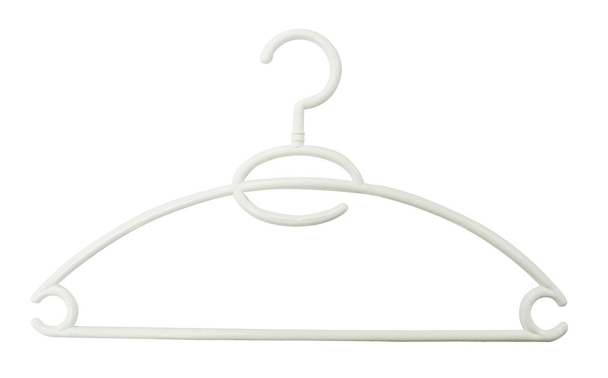 Amazon.co.jp: イタリア製 ハーモニーハンガー 6本組 ホワイト