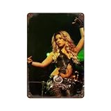 KSOXDAITIP Shakira Poster für weibliche Sängerin, 