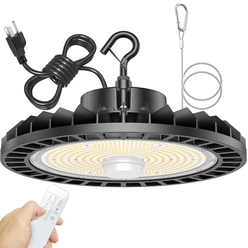 OPENLUX 300W High Bay LED Shop Lights Dimmable Remote