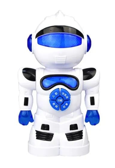 COSMOBABY Premium Intelligent Learning Dancing Robot Toy Vehicle with Lights,Music for Kid|Boys|Girls, White, +3Yrs. - Image 4 thumbnail