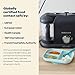 BEABA Babycook Duo 4 in 1 Baby Food Maker, Puree Steamer and Blender for Purees, Grinder with Auto Steam Cooking, Lrg 9.1 Cup Capacity, Makes 54 Servings in 20 Mins, Charcoal