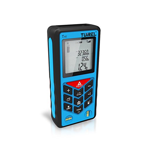 Distance Measurer 131ft/40m Handheld Range Finder Meter Tuirel T40 Measuring Device with Pythagorean Theorem Mode - Thumbnail 5