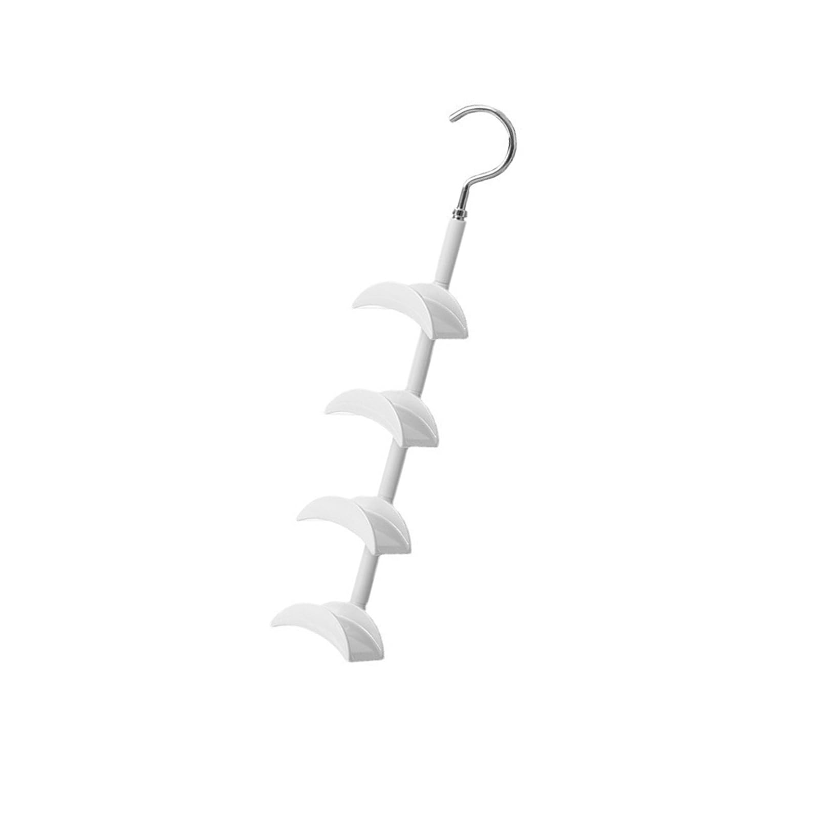 Qusinfc 360 Degree Rotating Hooks Closets Organizers Hanger for Handbags Backpacks Accessories 4 Hooks 22LBS Capacity Sturdy Storage Solution Rotating Closets Organizers Hanger