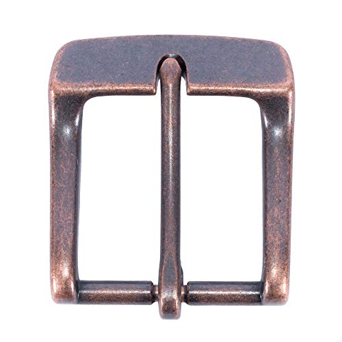 Image of Replacement Belt Buckle for Men and Women, Removable Metal Frame | Replacement Belt Buckle, Fits 1-1 /2 inch or 1-1 /4 inch Belts, Antique Silver, Brass, Copper, Black or Stainless Steel Finishes