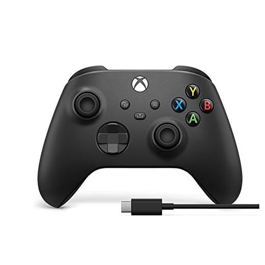 Xbox Wireless Controller - Carbon Black - cavo USB-C