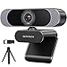 Produktbild Webcam 1080P, DEPSTECH Webcam mit Mikrofon, Full HD Webkamera mit Abdeckung und Stativ, automatischer Lichtkorrektur, USB 2.0 Plug und Play für PC, Videoaufnahmen, Zoom, Konferenzen, Streaming