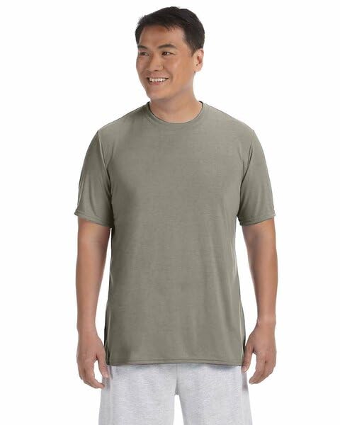 Gildan Men's Moisture Wicking Polyester Performance T-Shirt, 2-Pack.