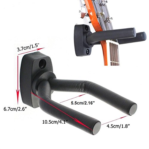 KATUMO® Support Mural pour Guitare, Crochet de Guitare, Support de Guitare Compatible avec Acoustique/Basse/Electrique… - Les Beatles, Paul McCartney, John Lennon, RIngo Starr, George Harrison KATUMO® Support Mural pour Guitare, Crochet de Guitare, Support de Guitare Compatible avec Acoustique/Basse/Electrique… – Image 3