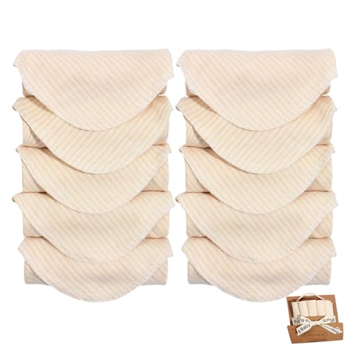 10 Best Organic Cotton Washcloths That Are Soft and Sustainable 9 10-Pack Organic Cotton Baby Washcloths for Delicate Skin