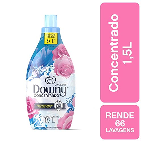 Kit com 4 Amaciantes Downy 4x Concentrado 1,5 L- Brisa de Verão