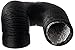 Ø 125 mm / 3 m Tuyau de Ventilation pour Climatisation, Ventilateur Extracteur - Noir Tuyau Flexible en PVC et Aluminium