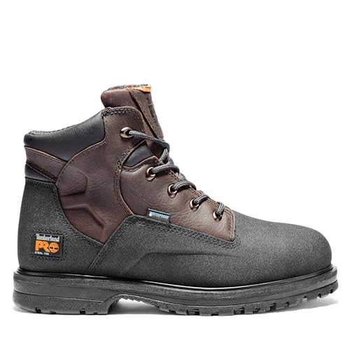 Timberland PRO Men's, Powerwelt 6in Steel Safety Toe Waterproof Boot 6
