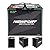 Newport 12V50Ah Deep Cycle Heavy-Duty Marine Battery, Lightweight & Sealed AGM, Trolling Motor Compatible
