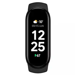Lambent Smart Fitness Band, Heart Rate & Blood Pressure Monitor, Sleep Tracker, Call & Message Notifications, Activity & Calorie Tracking Compatible All Smartphones.