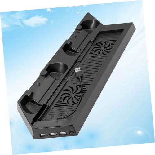 Base de enfriamiento TEHAUX para portátil con ventiladores y hub miniatura 4