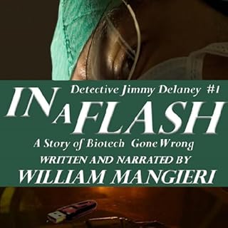 In A Flash Audiolibro Por William Mangieri arte de portada