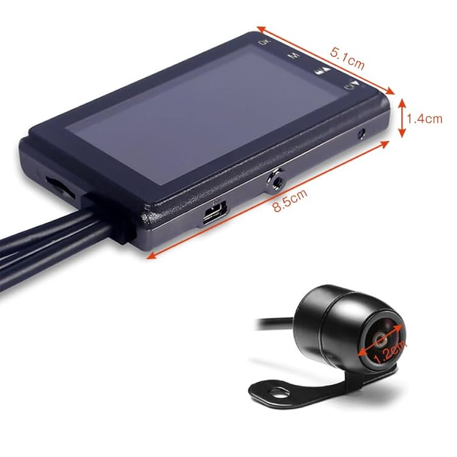 新品未使用　バイクドラレコ　モーターサイクル DVR ダブルレンズ 楽天市場】バイク ドライブレコーダー バイク用 ドラレコ 前後