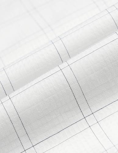 Image of Arrow Slim Fit Mens Formal Shirt - 100% Cotton, Breathable & Comfortable, Full Sleeves Checkered Shirts for Men