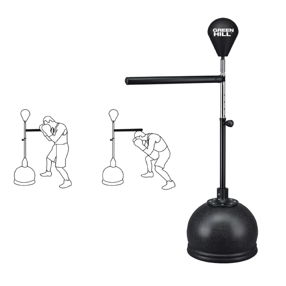 GREEN HILL SPIN POWER PUNCHING BALL SCHIVATE SACCO SPINNING BAR BOXING BOXE PUGILATO TRAINING