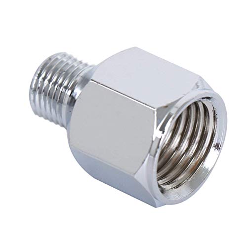 1 adaptador de manguera de aire para aerógrafo de 1/4 pulgadas BSP hembra a 1/8 pulgadas BSP macho conector de cepillo de aire para compresor de aire Cover