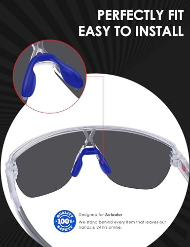 Image of BLAZERBUCK Replacement Nose Pads Piece for Oakley Actuator OO9250-Standard Fit | Low Bridge Fit