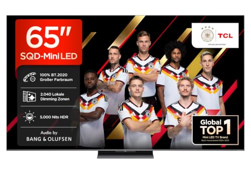 TCL 65C8L SQD-Mini LED 65 Zoll Fernseher, 4K Smart TV, Google TV, HDR10+ – Ansicht 4
