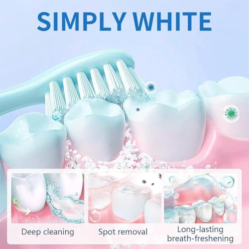 Image of Magic Teeth Whitening Deluxe Powder, Stain Removal, Mint Flavor