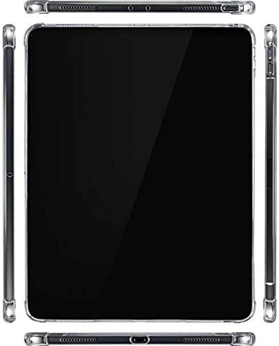 Skinit Clear Tablet Case Compatible with iPad Pro 12.9in (2020) - Officially Licensed NBA Brooklyn Nets Marble Design
