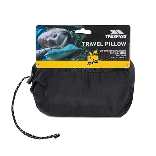 Trespass Travel Pillow Camping Flight Plane Soft Packaway Cushion Snoozefest - Image 4
