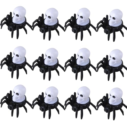 Velas de té de araña de Halloween evita incendios con luces LED sin llama