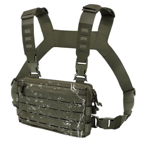 Sac banane zippé sécurisé avec pochette de poitrine ajustable outdoor