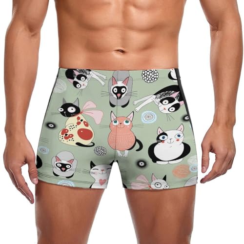 Maillot de bain slip homme chat résout le problème des irritations avec son tissu doux