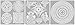 Aleks Melnyk #39 Metal Journal Stencils/Celtic Knot, Round and Dragon/Stainless Steel Stencils Kit 3 PCS/Templates Tool for Wood Burning, Pyrography and Engraving/Scrapbooking/Crafting/DIY