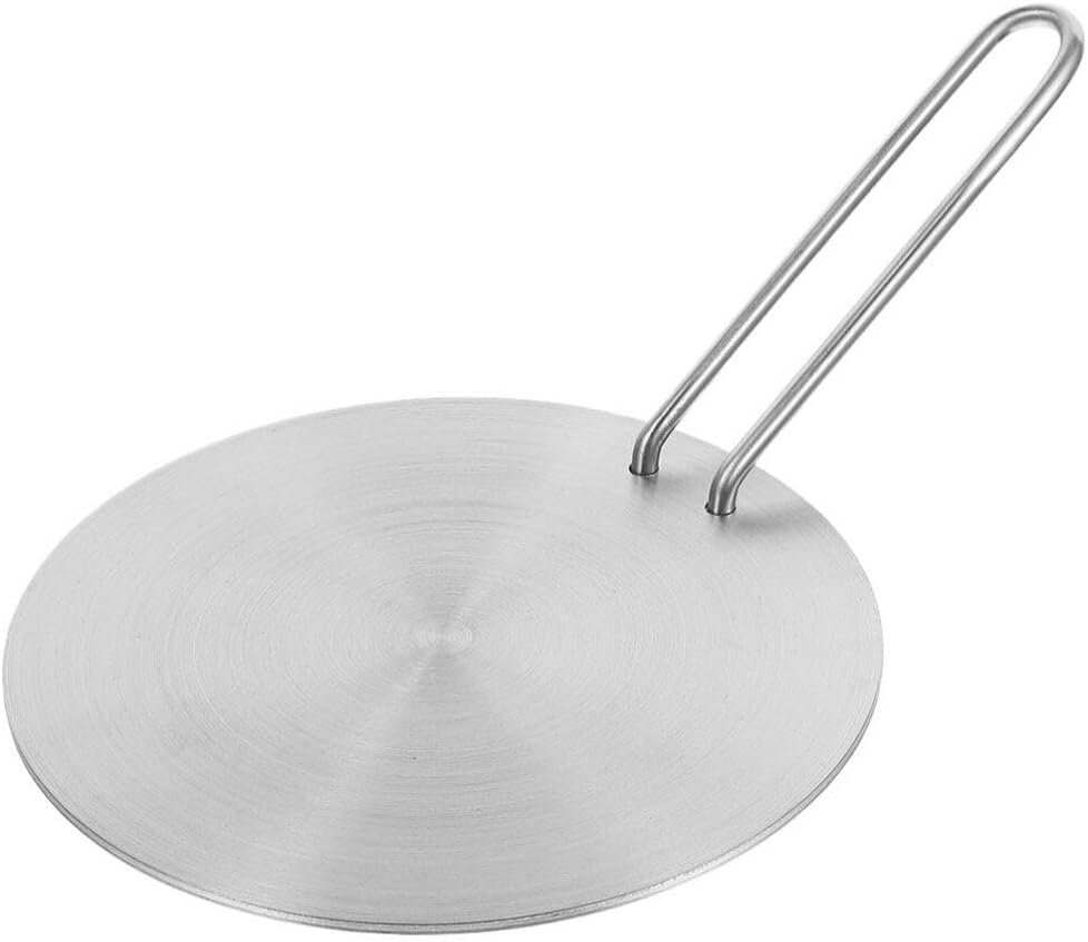 Yardwe Induction Hot Plate Induction Cooktop Parts Thermal Guide Plate and Stainless Steel Cooling Panels