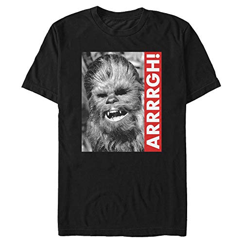 T-shirt Star Wars Chewie Rebel Yell homme coupe droite confortable