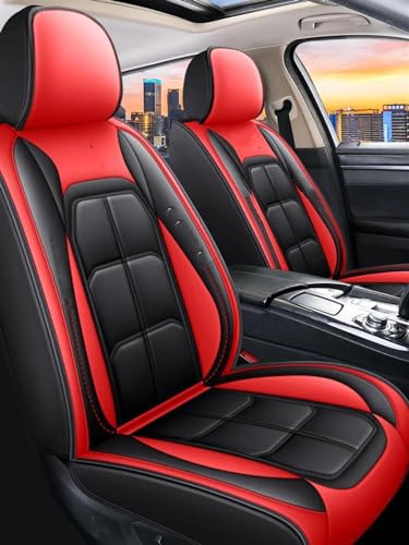 Housse de siège de voiture rouge pour HYUNDAI Solaris Sonata Elantra