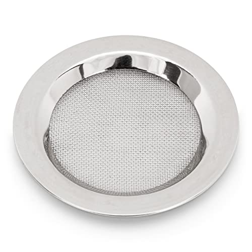 NKlaus Räuchersieb Edelstahl Ø 8cm Räucherzubehör Weihrauch Räucherwerk Plättchen 3657
