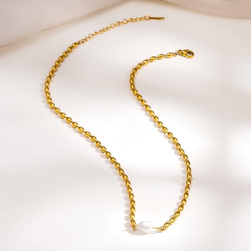 Image of Rubans Demi Fine Stainless Steel Pendant Chain Daily Gift for Women & Girls
